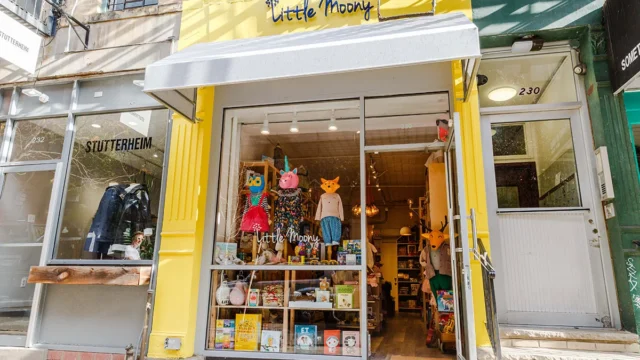 Little Moony, Children's store.